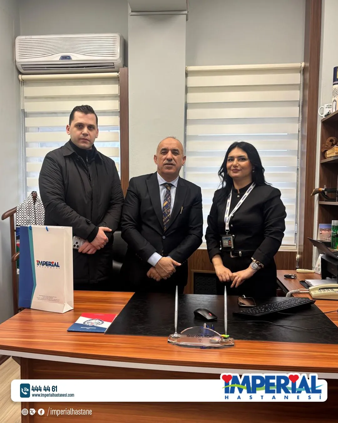 Trabzon İl Millî Eğitim Müdür Yardımcısı Yavuz Üstündağ'a Ziyaret