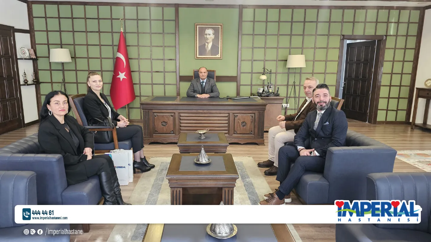 Ortahisar Kaymakamı Gürkan Demirkale'ye Ziyaret