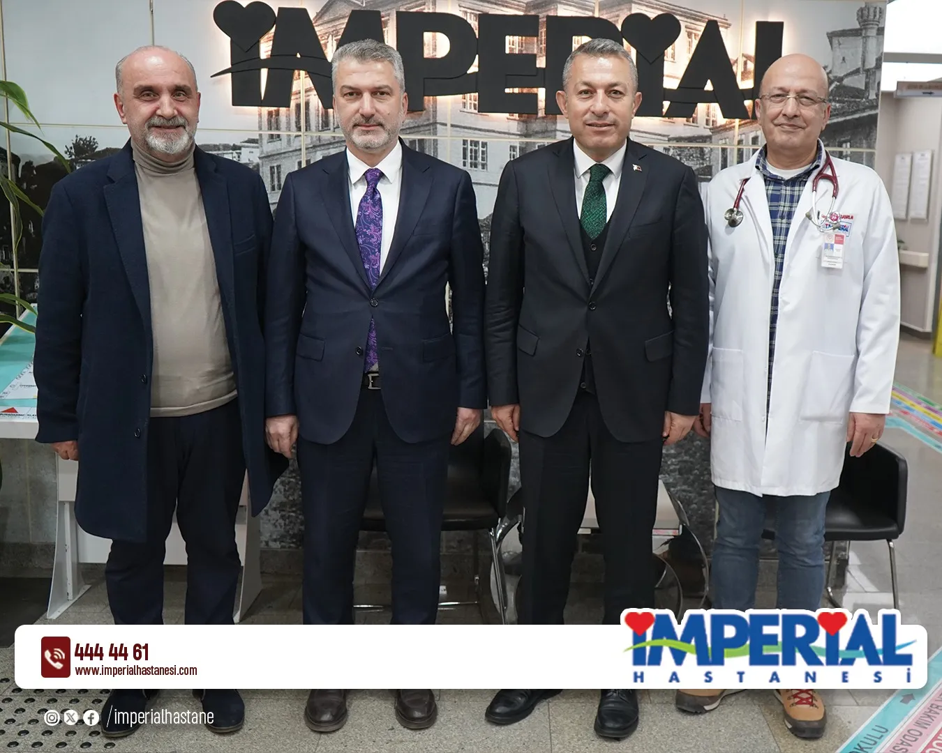 Trabzon Valisi Tahir Şahin'den Hastane Yönetimimize İade-i Ziyaret