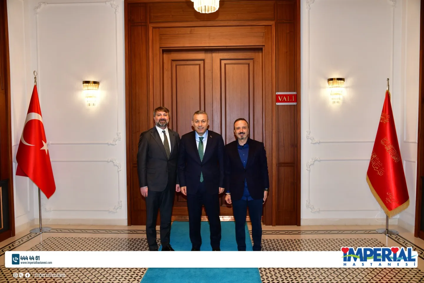 Trabzon Valisi Tahir Şahin'e Hayırlı Olsun Ziyareti